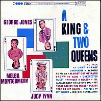 George Jones, Melba Montgomery, Judy Lynn - A King & Two Queens original vinyl