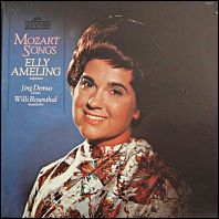 Elly Ameling -Mozart Songs - original 1980 vinyl, sealed