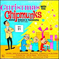 Christmas With The Chipmunks: Alvin, Simon & Theodore / 1980 vinyl issue