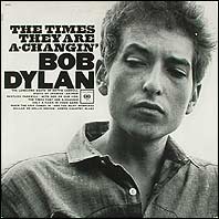 Bob Dylan - The Times They Are A-Changin' - vintage 1975 vinyl