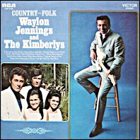 Waylon Jennings and the Kimberlys - Country-Folk - 1969 original vinyl