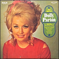 The Best Of Dolly Parton / 1970 original vinyl with Mule Skinner Blues