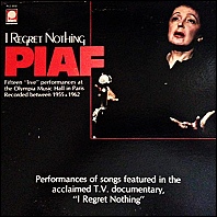 Edith Piaf - I Regret Nothing - 1971 original vinyl