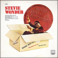 Stevie Wonder Signed Sealed & Delivered 1981 Motown M5-176V1 vinyl LP